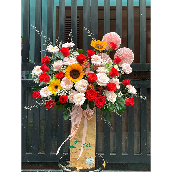 Hoa chúc mừng mẫu 4